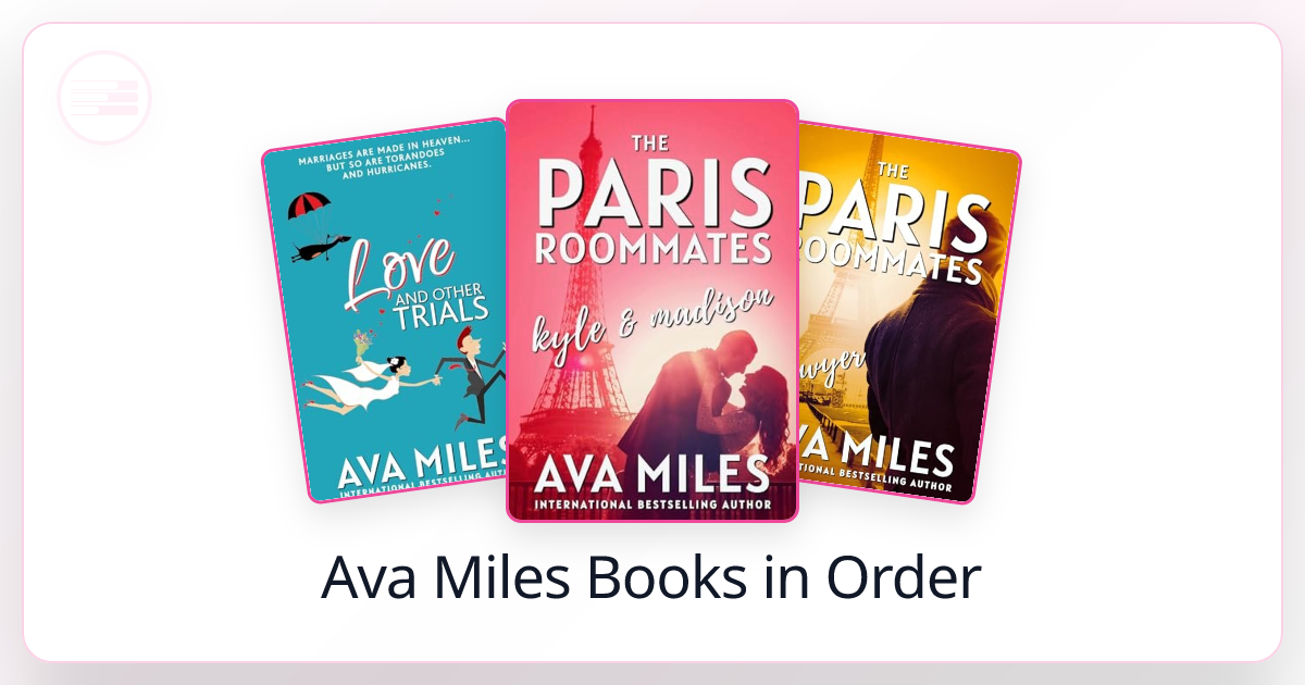 All 56 Ava Miles Books in Order (2026)