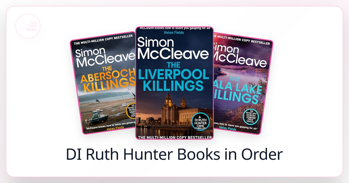 All 23 DI Ruth Hunter Books in Order (Complete List 2026)