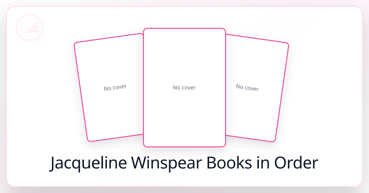 23 Jacqueline Winspear Books in Order List 2026)
