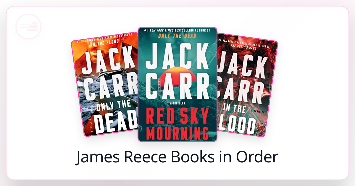 All 7 James Reece Books in Order (2026)