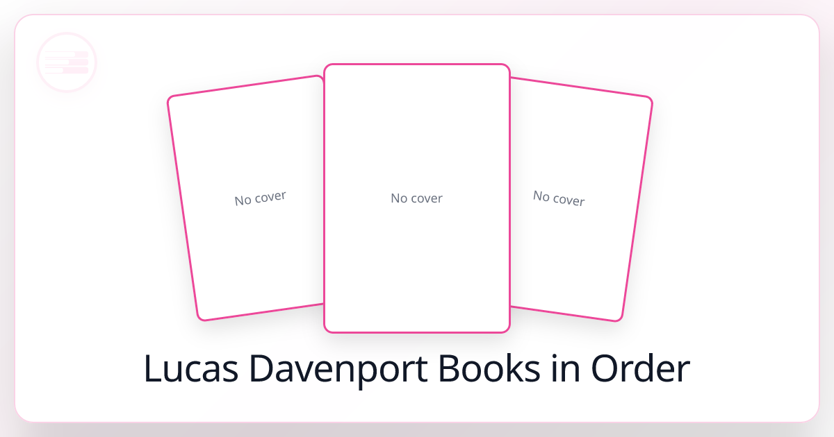 All 37 Lucas Davenport Books in Order (2026)