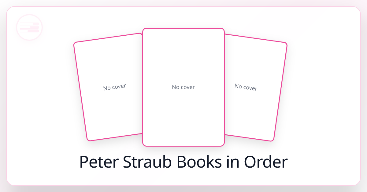 All 28 Peter Straub Books in Order List 2026)