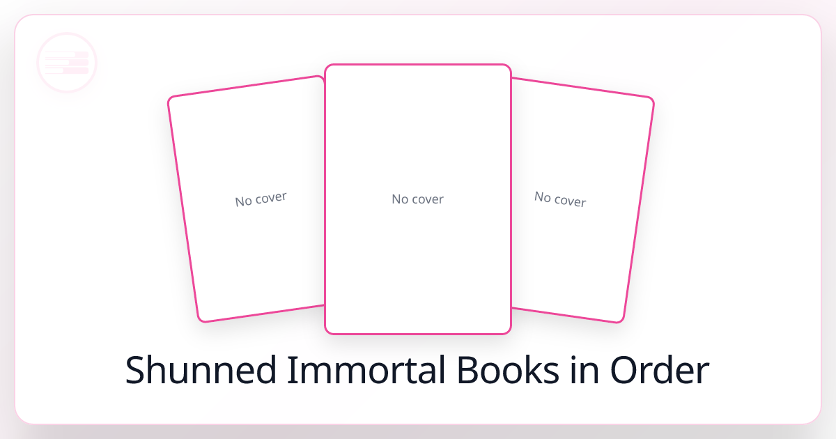 All 4 Shunned Immortal Books in Order (2026)