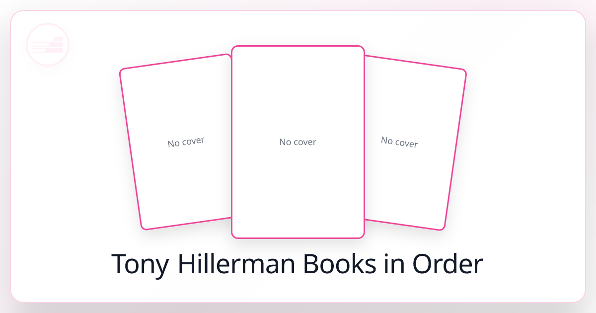 All 38 Tony Hillerman Books in Order List 2026)